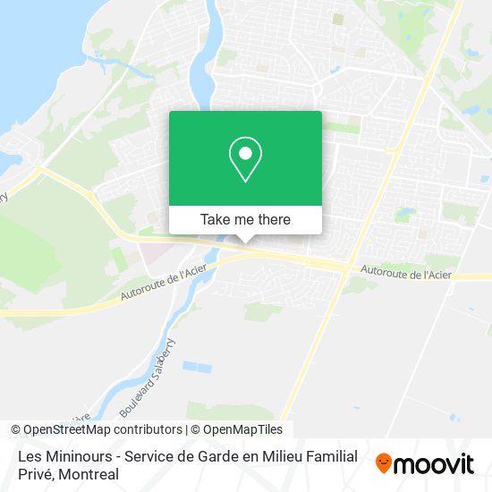 Les Mininours - Service de Garde en Milieu Familial Privé map