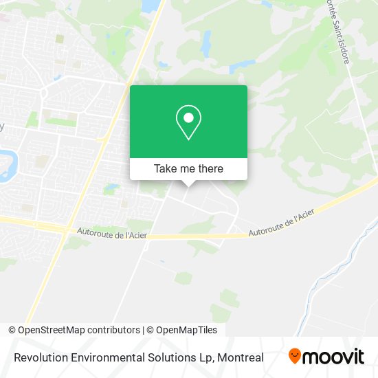 Revolution Environmental Solutions Lp map