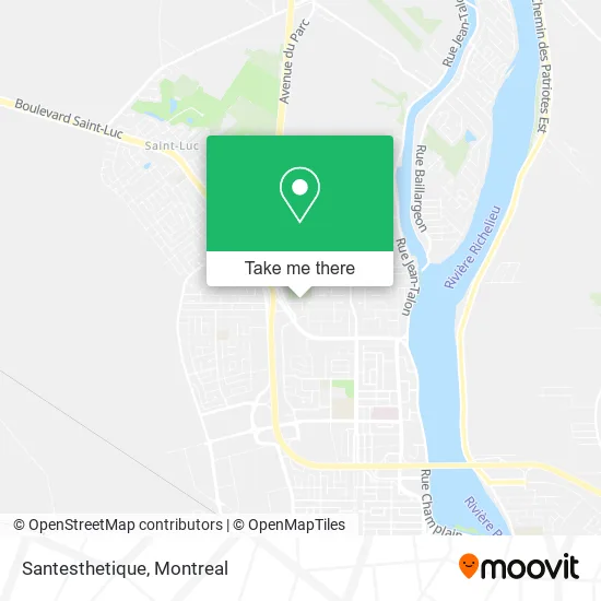 Santesthetique map