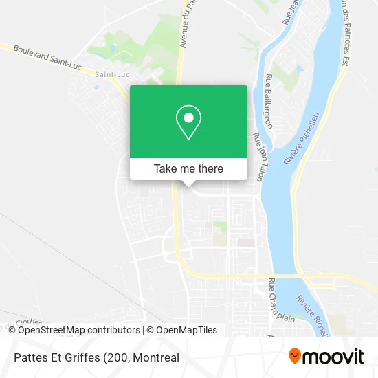 Pattes Et Griffes map