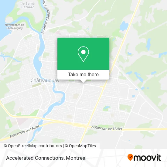 Accelerated Connections map