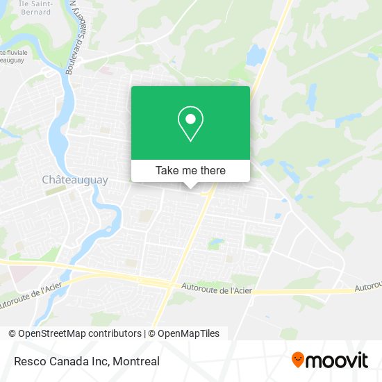 Resco Canada Inc map