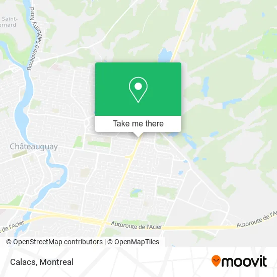 Calacs map
