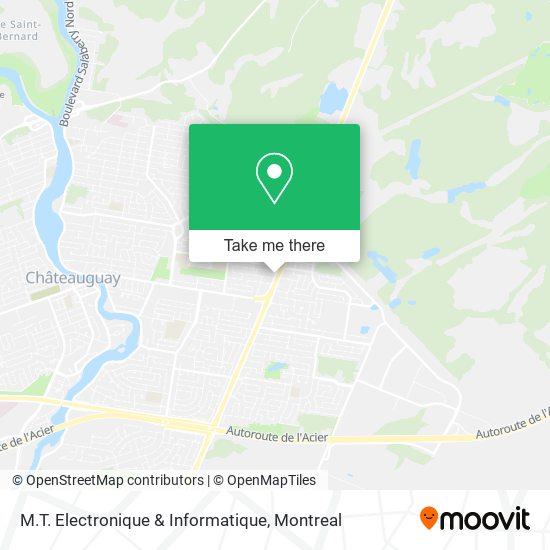 M.T. Electronique & Informatique map