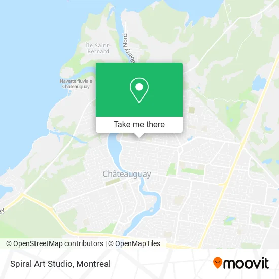 Spiral Art Studio map