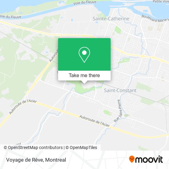 Voyage de Rêve map