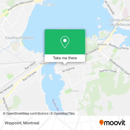 Waypoint map