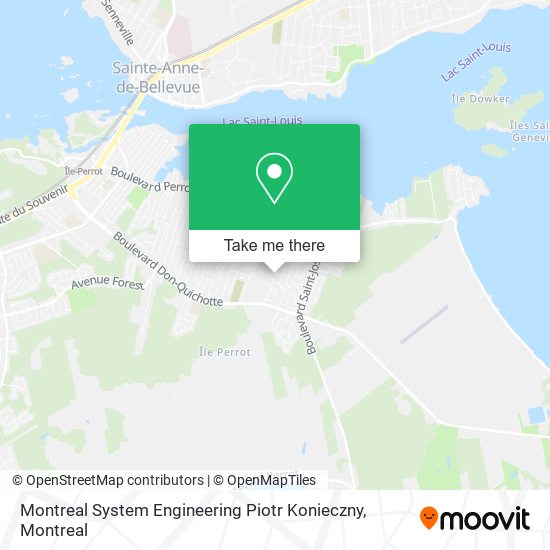 Montreal System Engineering Piotr Konieczny map