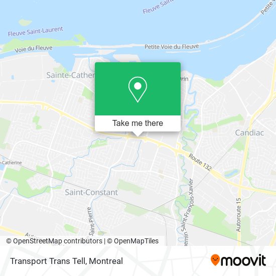 Transport Trans Tell map