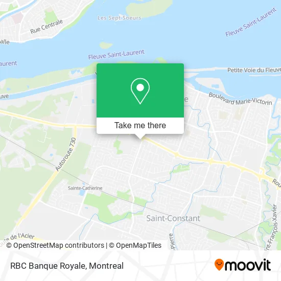 RBC Banque Royale map