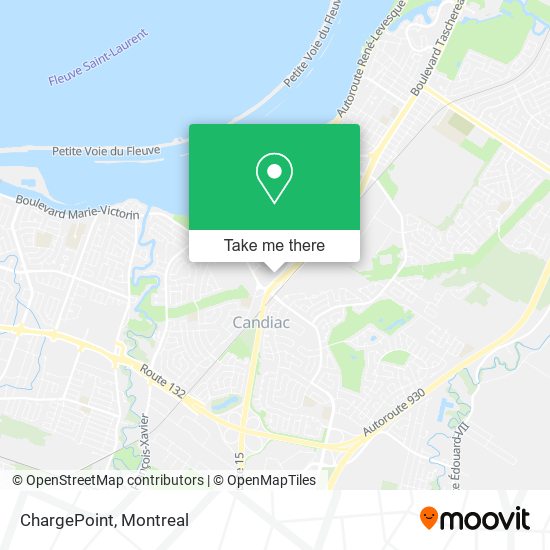 ChargePoint map