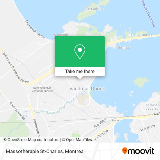 Massothérapie St-Charles map
