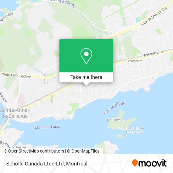 Scholle Canada Ltée-Ltd map