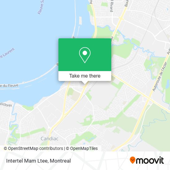 Intertel Mam Ltee map