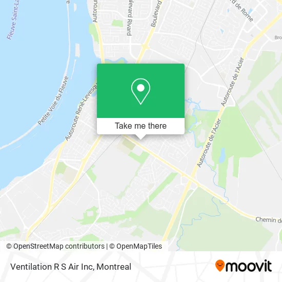 Ventilation R S Air Inc map