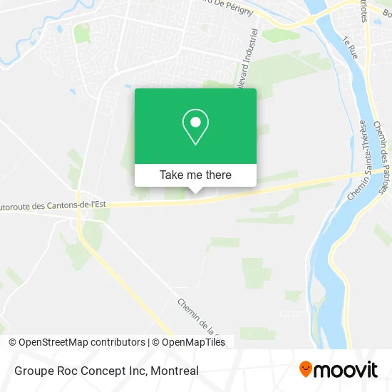 Groupe Roc Concept Inc map