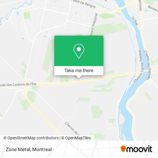 Zone Métal map