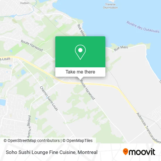 Soho Sushi Lounge Fine Cuisine map