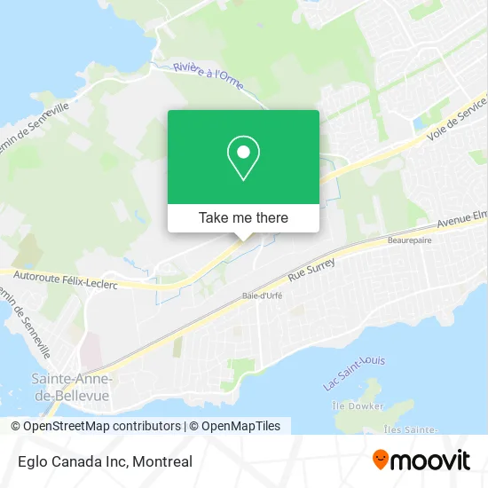Eglo Canada Inc map