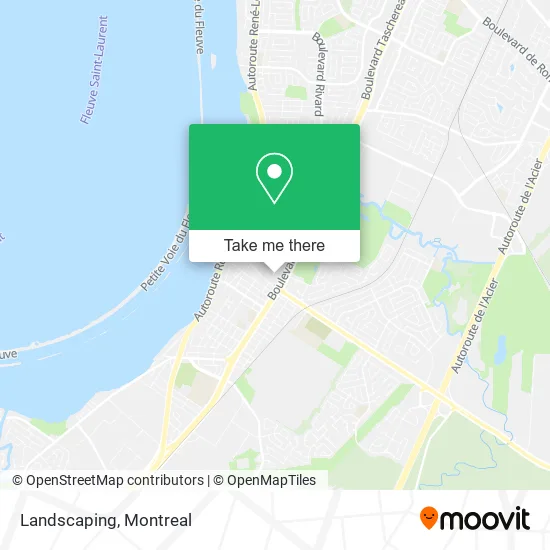 Landscaping map