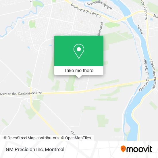 GM Precicion Inc map