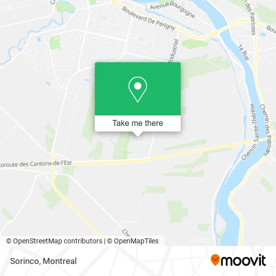 Sorinco map