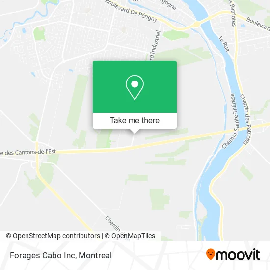 Forages Cabo Inc map