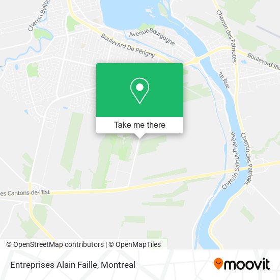 Entreprises Alain Faille map