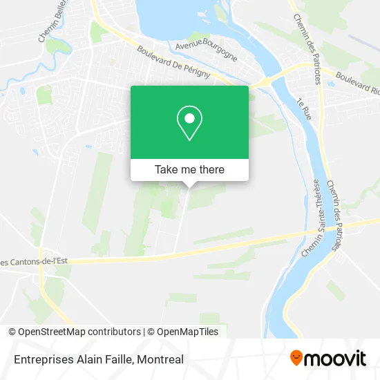 Entreprises Alain Faille map