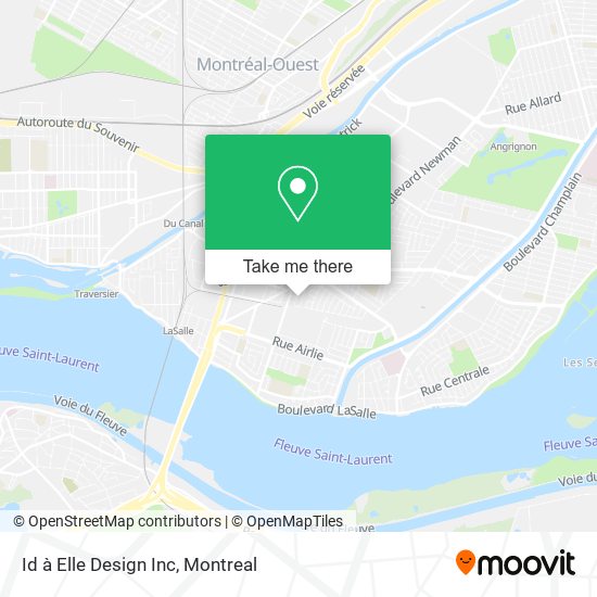 Id à Elle Design Inc map