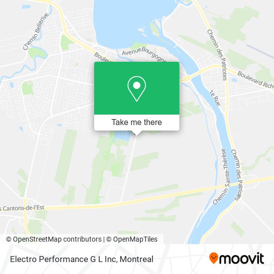 Electro Performance G L Inc map