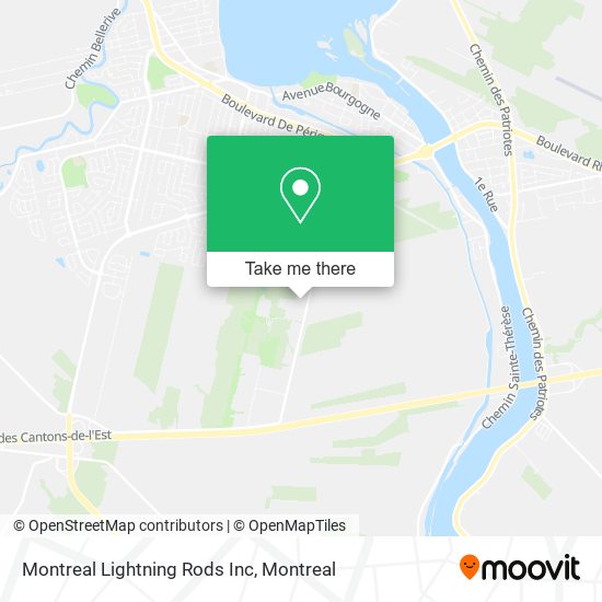 Montreal Lightning Rods Inc map