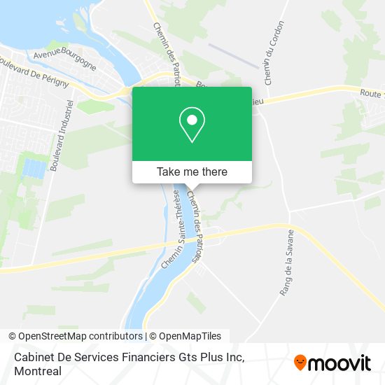 Cabinet De Services Financiers Gts Plus Inc map