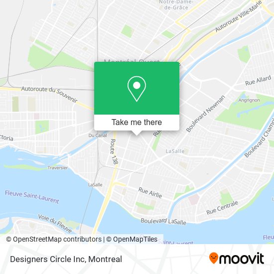 Designers Circle Inc map