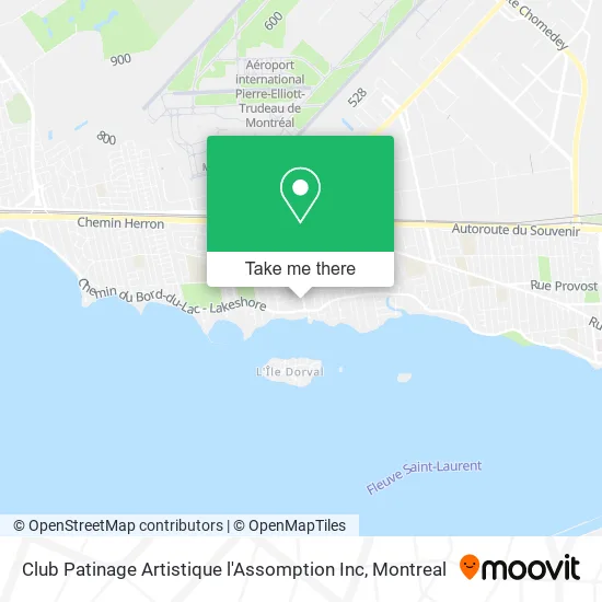 Club Patinage Artistique l'Assomption Inc map