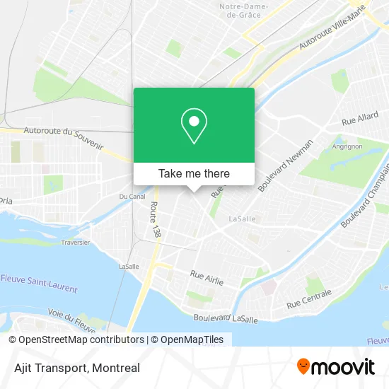 Ajit Transport map