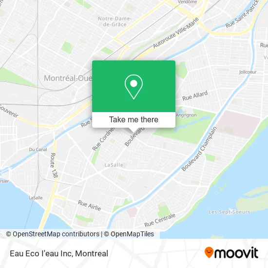 Eau Eco I'eau Inc map