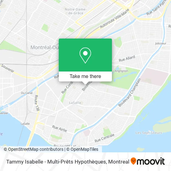 Tammy Isabelle - Multi-Prêts Hypothèques map