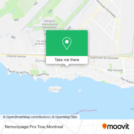 Remorquage Pro-Tow map