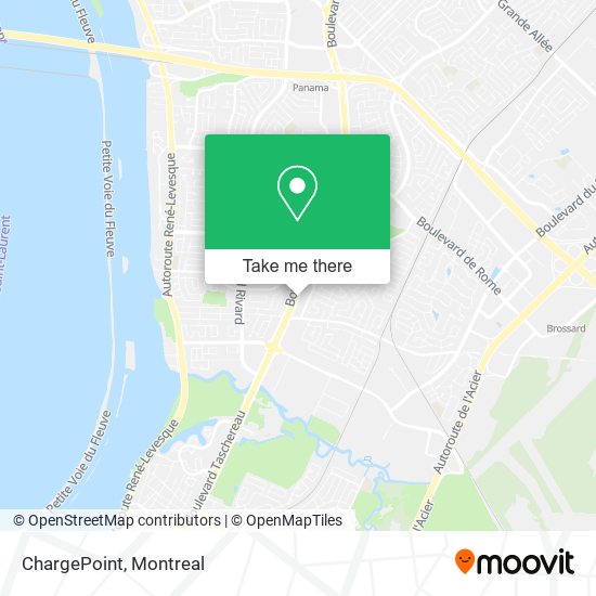 ChargePoint map