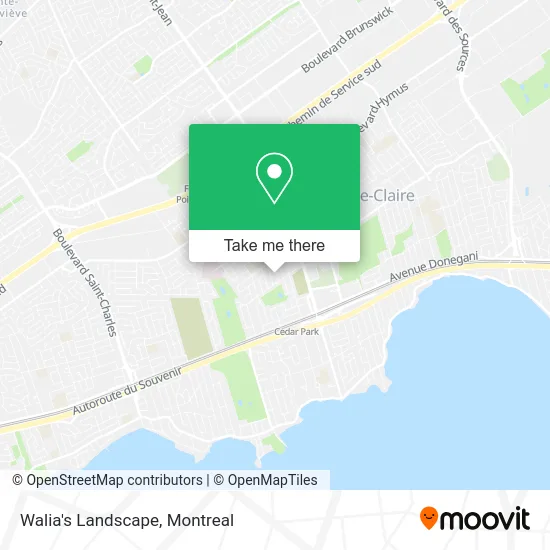 Walia's Landscape map