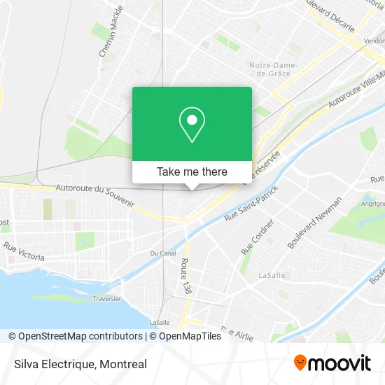 Silva Electrique map