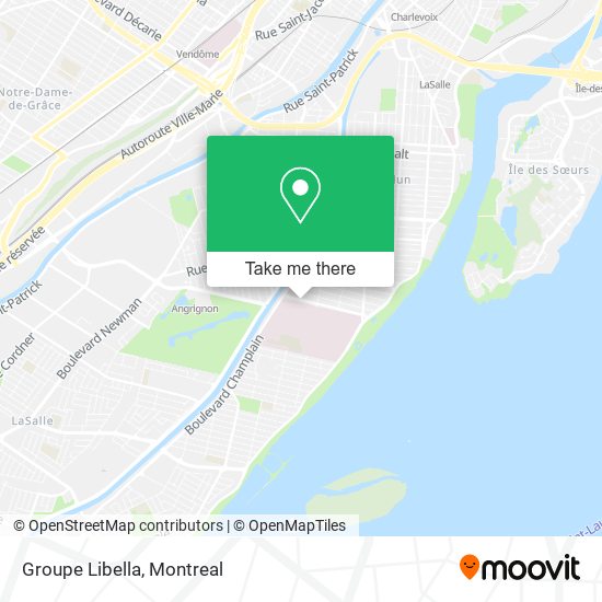 Groupe Libella map