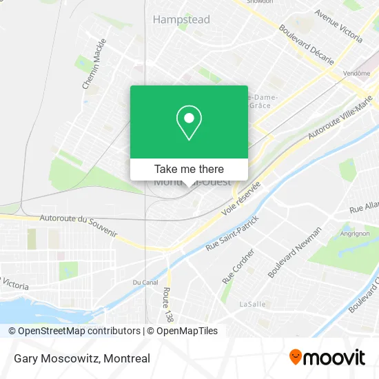 Gary Moscowitz map