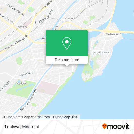 Loblaws map