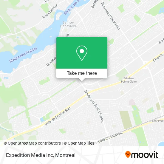 Expedition Media Inc map