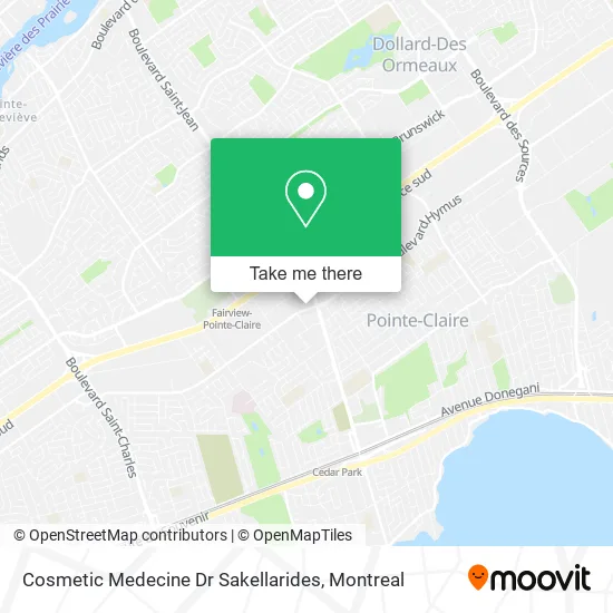 Cosmetic Medecine Dr Sakellarides map