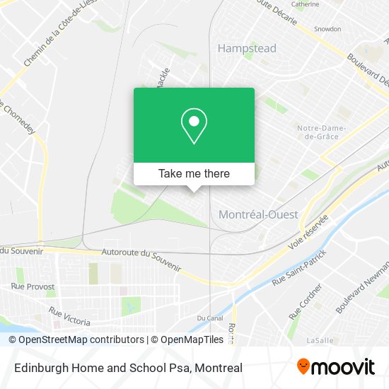 Edinburgh Home and School Psa map