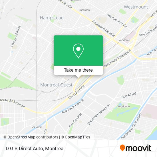 D G B Direct Auto map