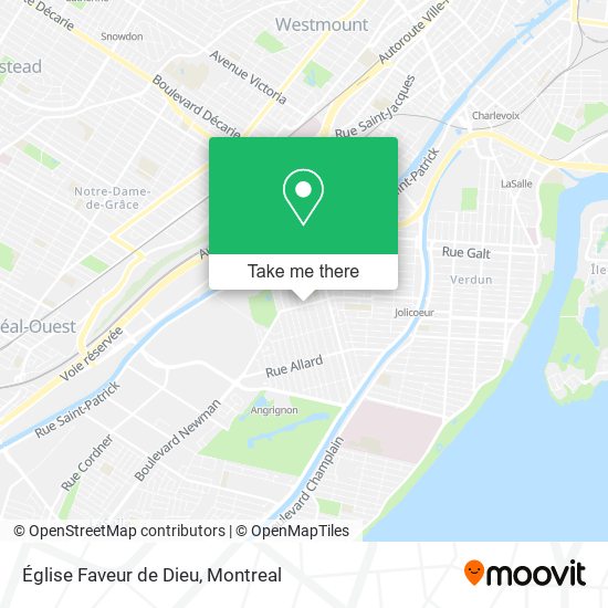 Église Faveur de Dieu map